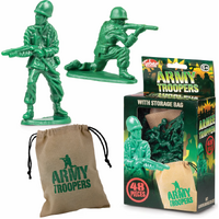Tobar Army Troopers With Storage Bag 48 Pieces 10492