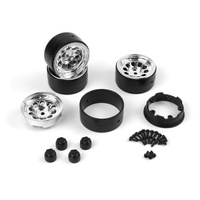 HPI CS-10 Beadlock Wheel 1.2in (Chrome/4pcs) HPI-160842