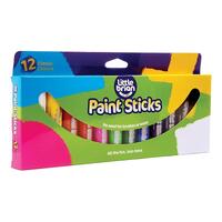 Little Brian Paint Sticks 12 Classic Colours LTB101