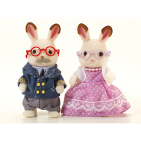 Sylvanian Families Chocolate Rabbit Grandparents SF5190