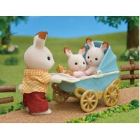 Sylvanian Families Chocolate Rabbit Twins Set SF5432