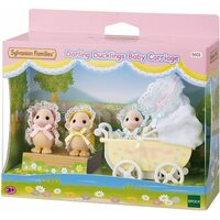 Sylvanian Families Darling Duck Baby Carriage 5601