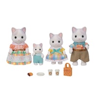 Sylvanian Families Latte Cat Family SF5738