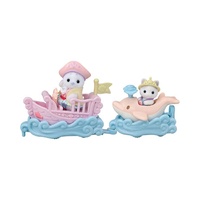 Sylvanian Families Amusement Park Ride Set - Ride the Waves SF5820