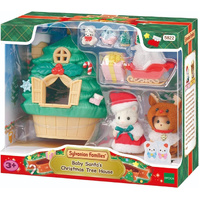 Sylvanian Families Baby Santa's Christmas Tree House SF5822