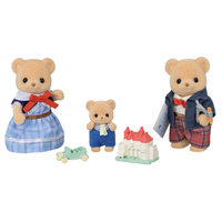 Sylvanian Families Biscuit Bear Family SF5851