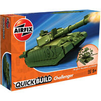 Airfix Quickbuild Challenger Tank Green Model Kit