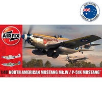 Airfix North American Mustang Mk.IV/P-51K Mustang 1:48 Scale Model Kit A05137