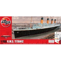 Airfix R.M.S. Titanic 1:700 Scale Model Kit inc paints & brushes 50164A**