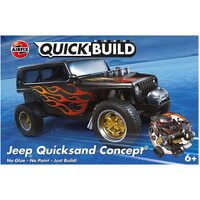 Airfix QuickBuild Jeep Quicksand Concept Model Brick Kit J6038