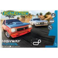 Scalextric Highway Patrol Slot Car Set - Holden Torana A9X & Police XY Falcon C1430