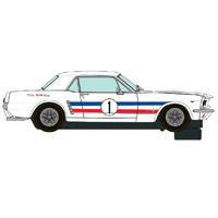 Scalextric Ford Mustang 1965 Ian Geoghegan 1:32 Scale Slot Car C4364