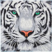 Craft Buddy Crystal Art DIY 30x30cm Kit - Snow Tiger 5870**