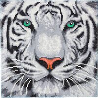 Craft Buddy Crystal Art DIY 30x30cm Kit - Snow Tiger 5870