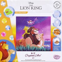 CrystalArt DIY Kit - Disney Lion King 0720