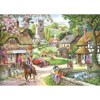 House of Puzzles - Feeding the Ducks 1000pc Puzzle HP0209