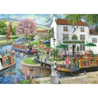House of Puzzles - By the Canal 1000pc Puzzle HP0327