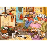 House of Puzzles - Dog Tired 1000pc Puzzle HP0634