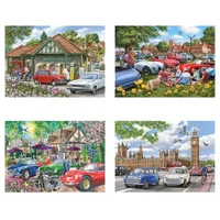 House of Puzzles - Nice Day For a Drive 4 x 500pc Puzzles HP0773