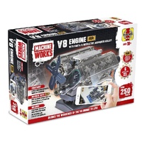 Machine Works V8 Engine with Motorised Moving Parts HM10V8R