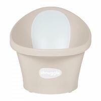 Shnuggle Baby Bath with Plug - Taupe