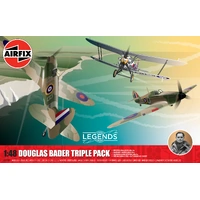 Airfix Legends Douglas Bader Triple pack 1:48 Scale Model Kit A40101