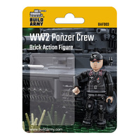 Build Army WW2 Panzer Crew Soldier Blocks BAF003