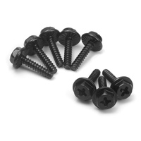 Blackzon Wheel Lock Bolts ST2.6*12mm (8pcs) BZ540333