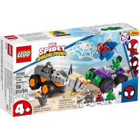 LEGO Marvel Spider-Man Hulk vs. Rhino Truck Showdown 10782