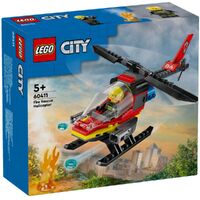 LEGO City Fire Rescue Helicopter 60411