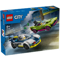LEGO City Police Car and Muscle Car Chase 60415