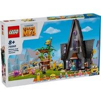 LEGO Despicable Me 4 Minions and Gru's Family Mansion 75583