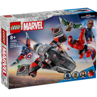 LEGO Marvel Captain America vs. Red Hulk Battle 76292