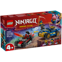 LEGO Ninjago Rogue vs Drix Race Car Duel 71840