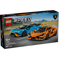 LEGO Speed Champions Lamborghini Revuelto & Lamborghini Huracan STO 77238