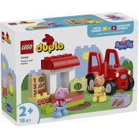LEGO DUPLO Peppa Pig Tractor and Market 10468