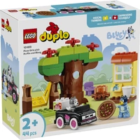 LEGO DUPLO Bluey Pizza Girls with Muffin and Bluey 10469