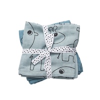 Done by Deer Baby Swaddle Contour Blue