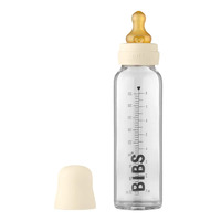 BIBS Baby Glass Bottle 225ml - Ivory