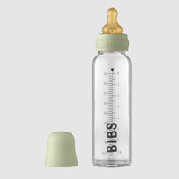 BIBS Baby Glass Bottle 225ml - Sage