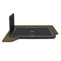 BERG Ultimate Elite Flatground Trampoline + Aero Wall 500 x 300cm