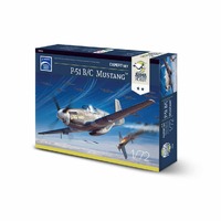Arma Hobby P-51 B/C Mustang inc Aus Decals 1:72 Scale Model Kit 70038