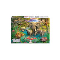 RGS Africa Water Hole 1500pc Jigsaw Puzzle RGS9327