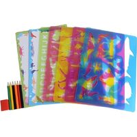 Buddy & Barney Big Box of Stencils - Animals BB025