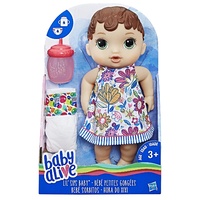 Baby Alive Lil Sips Baby Brunette E0358