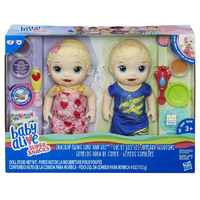 Baby Alive Snackin' Twins Luke and Lily Dolls