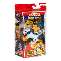 Akedo Series 6 Beast Strike Ultra Beasts Starter Pack Ripclaw Alphawolf Action Figure 15278