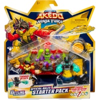 Legends of Akedo Ninja Fury Mini Battling Action Warriors Official Rules Starter Pack 15333