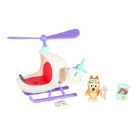 Bluey Bingo's Helicopter Toy Vehicle & Figure 17559