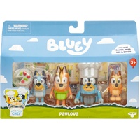 Bluey Let's Play Chef Pavlova Figurine 4 Pack 18915